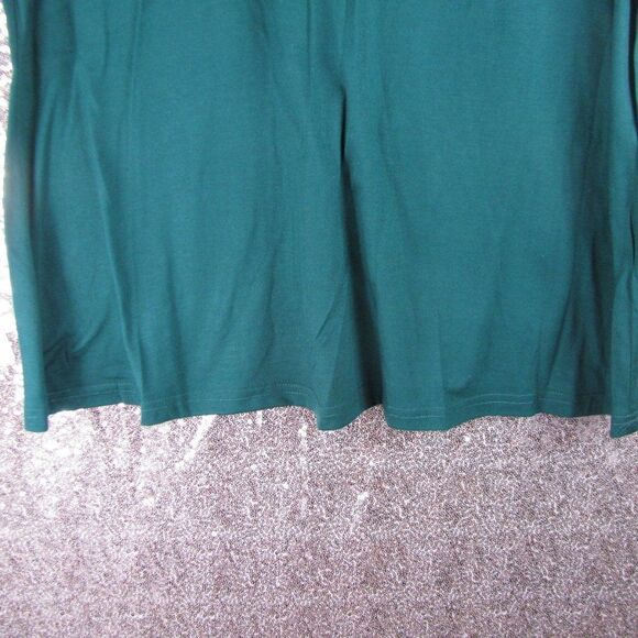 NWT BloomChic Green crochet collar top 14/XL - Picture 6 of 9